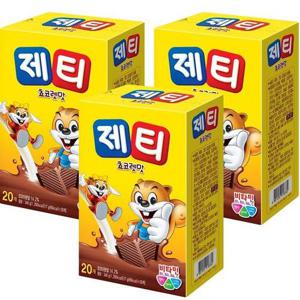 갤러리아_동서 제티 초코 스틱 20T x 3개