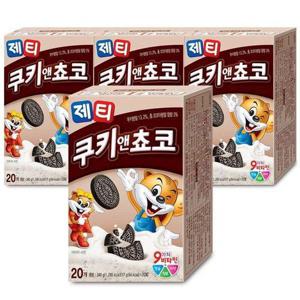 갤러리아_제티 쿠키앤쵸코 20Tx4개 총80T
