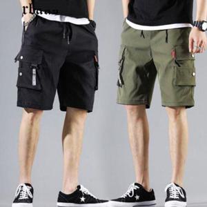 쿨링팬츠 카고반바지 여름바지 3컬러 남자7부팬츠