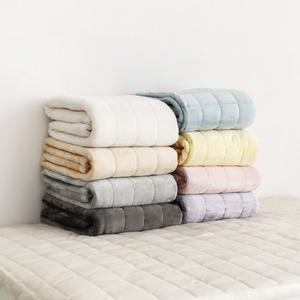 [아망떼] 보들보들 도톰한 극세사 고정밴드 침대패드 SS/Q 균일가