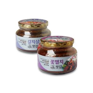 제주하루미젓갈모음5 (꽃멸치/갈치살 각200g)