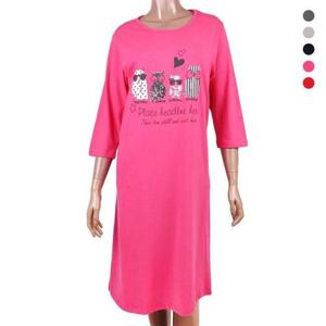 갤러리아_바풀 여성 순면 니트 실내복 잠옷 원피스 MJ EM 182027