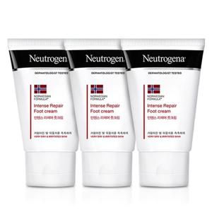 뉴트로지나 인텐스 리페어 풋크림 56g x 3개
