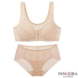 [판도라by비비안]판도라by비비안 노와이어 앞후크 브라팬티 ABC컵 pst7109