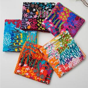 [마메든]5매 아름다운날 아사면 에티켓 빅사이즈 손수건세트/쁘띠 미니 목스카프