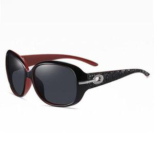 [셀러허브_여성트랜드패션]여성 오버사이즈 편광 선글라스 레드블랙