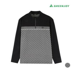 [그린조이]남성 하프집업 미드집업 모크넥 티셔츠