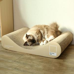 펫톤 빅사이즈 소파 스크래쳐 베이지