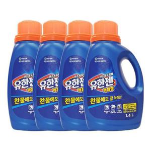 [유한락스]유한젠 산소표백제 액체형 1.4L x4