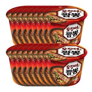 오징어짬뽕큰사발 115g 16개