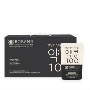 밥스누 껍질째 갈아넣은 약콩 100 두유