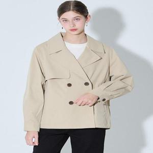 [오조크][오조크(OZOC)] 경쾌한 실용주의 트렌치형 숏점퍼 (택가격 249000원)