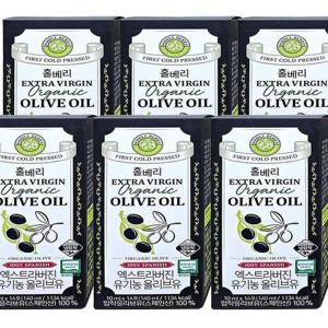홀베리 엑스트라버진 유기농 100% 올리브유 올리브오일 스틱 14포 6박스(SH