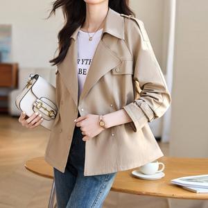 [블랙퀸] 어미린 벨트포인트 트렌치 자켓 blk004579