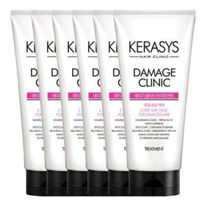 [셀럽하우스]케라시스 GZDAXNCO 데미지 클리닉 트리트먼트 300ml X 6개