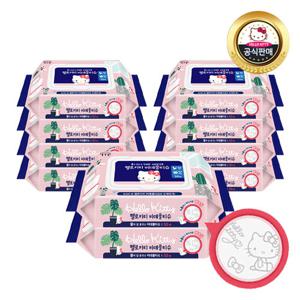 헬로키티 비데물티슈 캡형 50매 10팩
