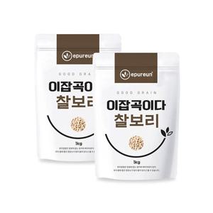 [이잡곡이다] 25년 햇 국산 찰보리 1kg x 2봉