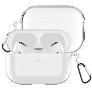 디지토 에어팟 프로2 실리콘 투명 젤리 TPU 클리어 키링 케이스