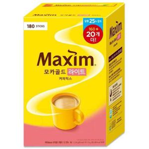 갤러리아_맥심 모카골드 라이트 커피믹스 180T