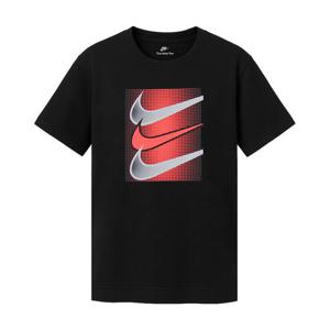 나이키 NSW 코어 브랜드마크4 반팔 티셔츠 블랙 DX9525-010