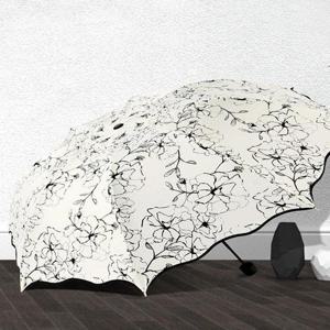 [루즈루나]제니아 3단 암막 uv차단 방수 우양산