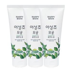 [해피바스]해피바스 어성초 모공 클렌징폼 200g x3