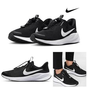 [나이키]남성 러닝화 레볼루션7 이지온 블랙 화이트 경량 운동화