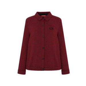 [크로커다일레이디]깅엄 체크 풀오픈 셔츠_CLDWBL201