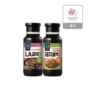 [청정원]청정원 LA갈비/돼지불백 양념장 500g 3개 골라담기_15847417_588454