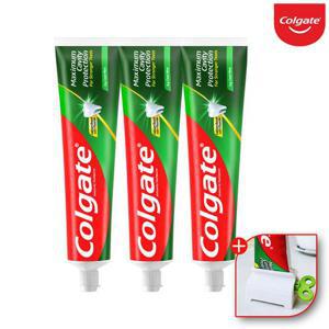 콜게이트 colgate 미국 고불소 잇몸 시린이 충치 불소 쿨민트 치약 175gx3개+치약짜개