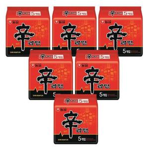 [농심]무료배송 농심 신라면 멀티팩 40봉지 봉지라면 1박스 (41310956)