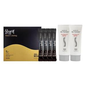 [씨드비]씨드비 비건 물염색 와인브라운 20회분+트리트먼트 100ml 2개