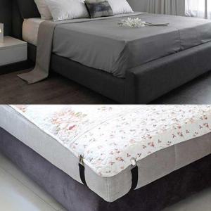 고정핀클립고정밴드 침대 이불 정리 밀림 방지 고정 시트 클립 집게