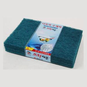 쓰리세븐 청수세미4P 다목적 다용도 수세미 식기세척 WD55DC8