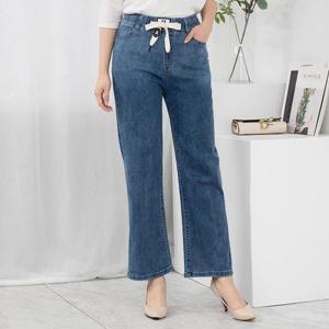 엄마옷 데님 밴딩 와이드 바지 613BNM434 중년여성/50대/60대/마담/빅사이즈/할머니옷
