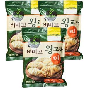 CJ비비고 왕교자 만두 1.05kg x3개