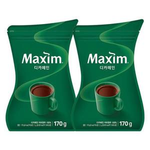 [맥심]디카페인 리필용 170g 2개