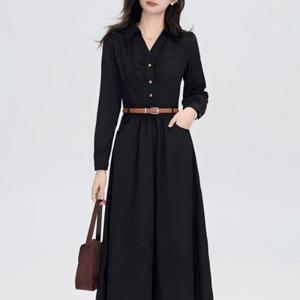 [몽벨리즈]햅번프릴플레어원피스 mde2302776