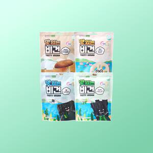 [합천왕후시장] 각미각색 맛있는 비건 찹쌀부각 4종세트