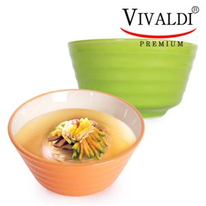 [비발디] 프리미엄 스톤웨어 르봉봉 칼라도자기 면기2p세트