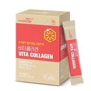 [대상웰라이프] 비타콜라겐 30포 X 5박스 / 300달톤 초저분자 피쉬콜라겐