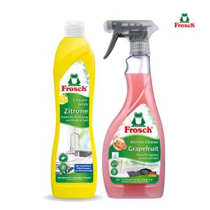 [단일]프로쉬 주방청소 2종[레몬인덕션+자몽다목적]