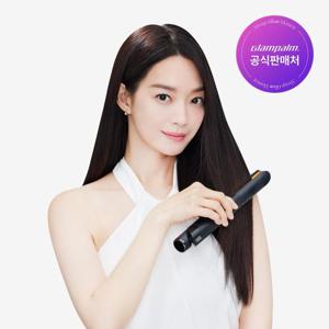 [GP201TBK] 글램뮤즈 터치 플랫 (오리지널블랙) 판고데기 미용실 매직기