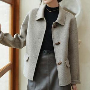 [패션시그널] 데일리픽 혼버튼 싱글 모직자켓 E5B4E9