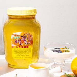 [더조은] 프리미엄 국내산 벌꿀 (아카시아향) 2.4kg+2.4kg