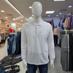 [뱅뱅]남성 봄 긴팔 기본 면 카라 티셔츠 NTZ270