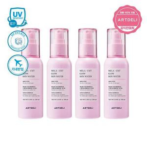 아트델리 멜라컷 선워터 100ml x4 /SPF50+, PA+++/선미스트/선크림