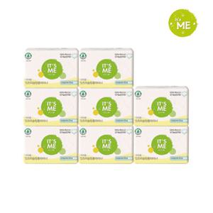 잇츠미 NEW 슬림 유기농 순면커버 생리대 롱라이너 20P x8개