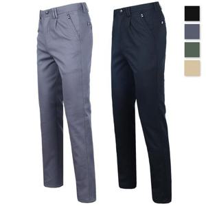 [노블진]B 기본면스판 남자면바지 스판 치노팬츠 편한 코튼팬츠 링클프리 빅사이즈