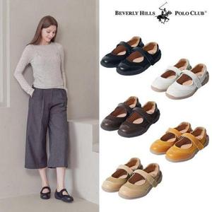 [비버리힐스폴로클럽]천연소가죽 메리제인 컴포트화